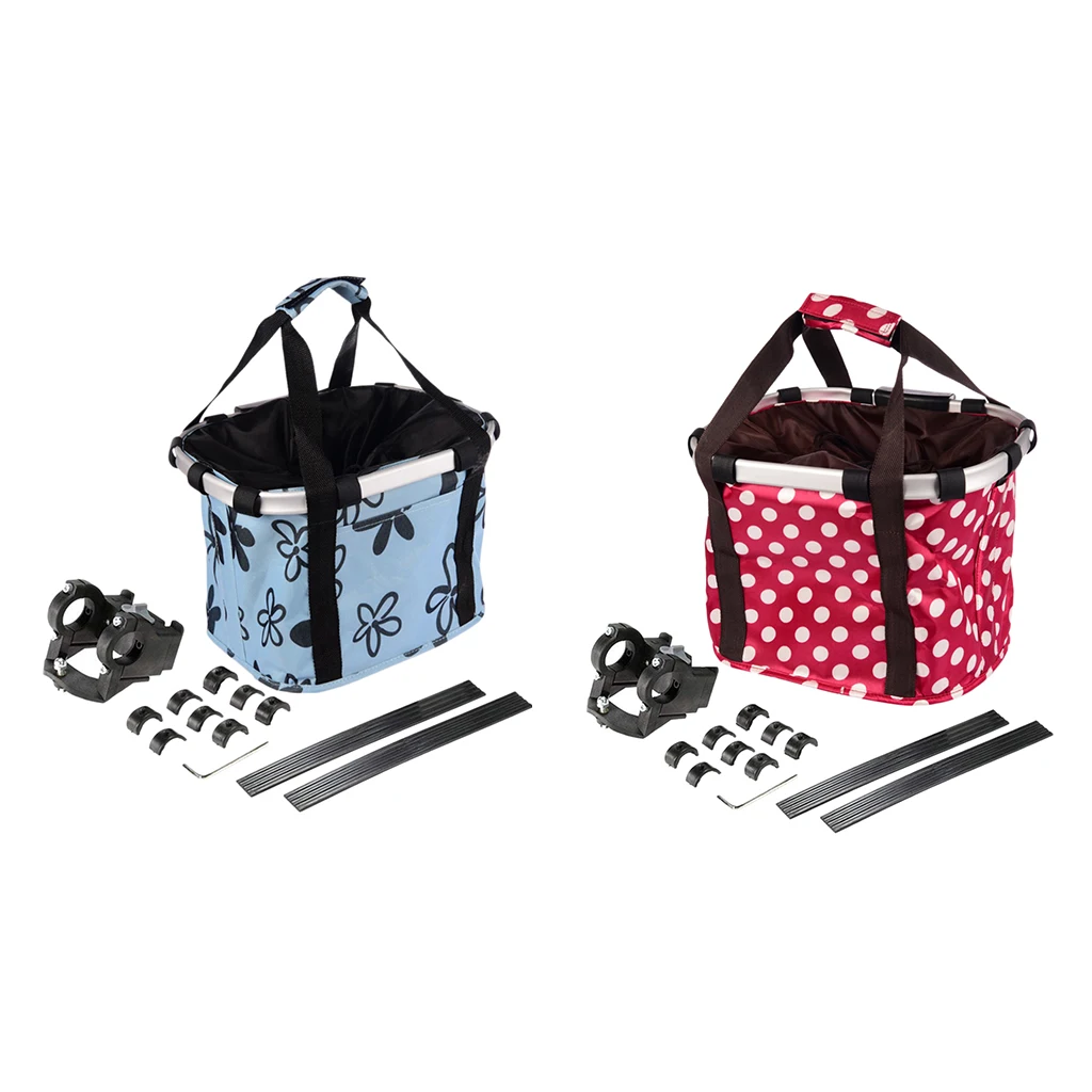 Велосипедная сумка на переднюю раму велосипедная корзина для хранения с