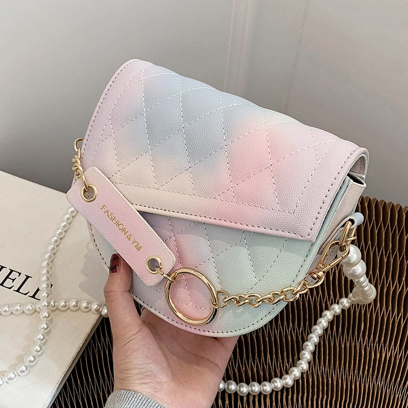 

New Woman Shoulder Bag Fashionable Simple Chain Messenger Bag High Quality Luxury Designer Handbag 2021 New Female Underarm Bag