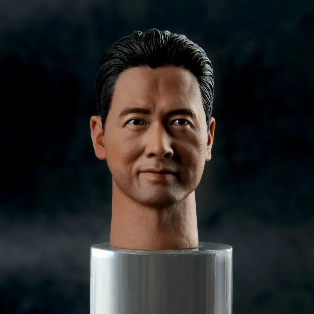 1/6 Chow Yun Fat Head Sculpt модель игрушки для 12 &quotМужской солидер фигурку | Игрушки и хобби