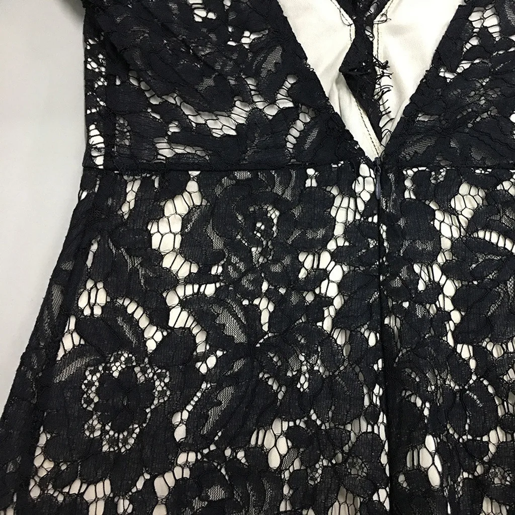 Лето 2019 горячая Распродажа женское сексуальное кружевное без рукавов тонкое