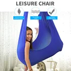 Качели для детей, комнатные нейлоновые летающие качели, гамак для йоги, прочная трапециевидная повязка для домашнего использования