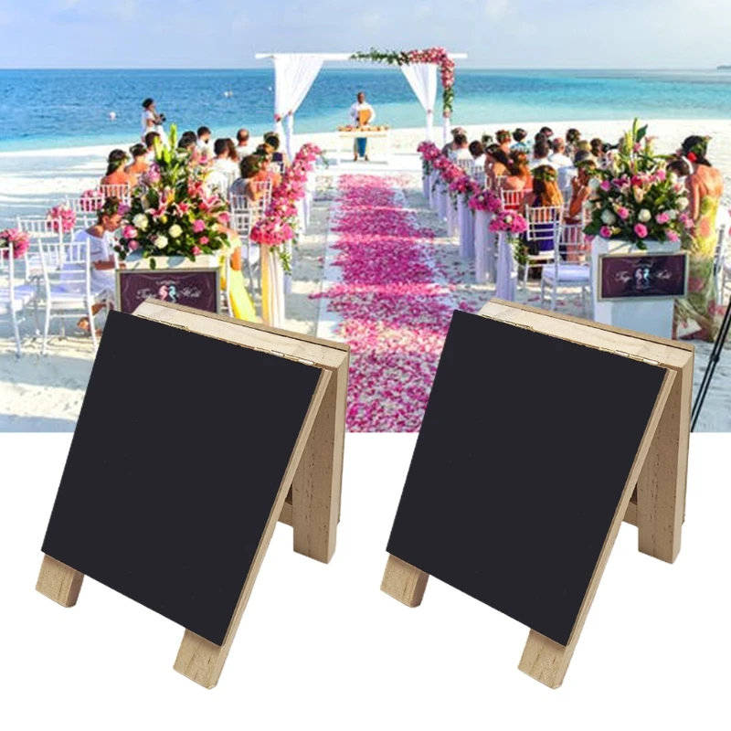 

6 шт., деревянный двухсторонний рекламный щит