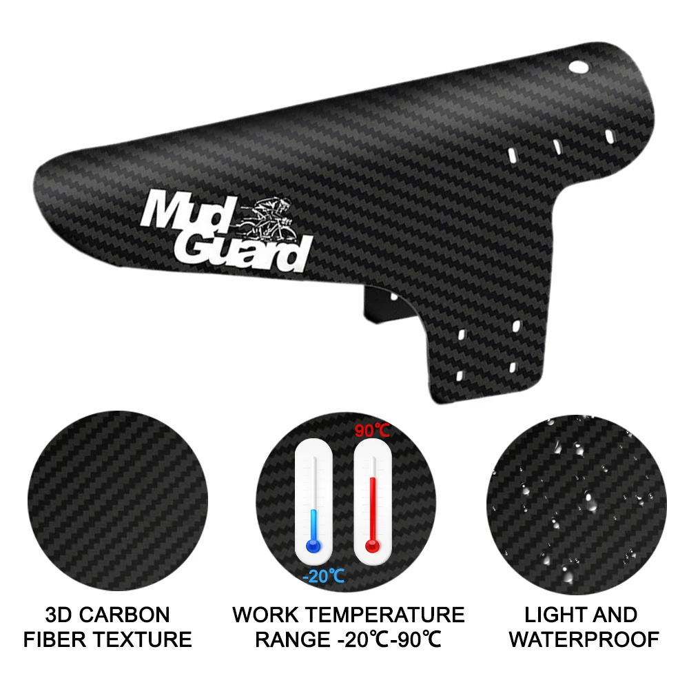 2/4 шт. велосипедные крылья из углеродного волокна передние/задние колеса для