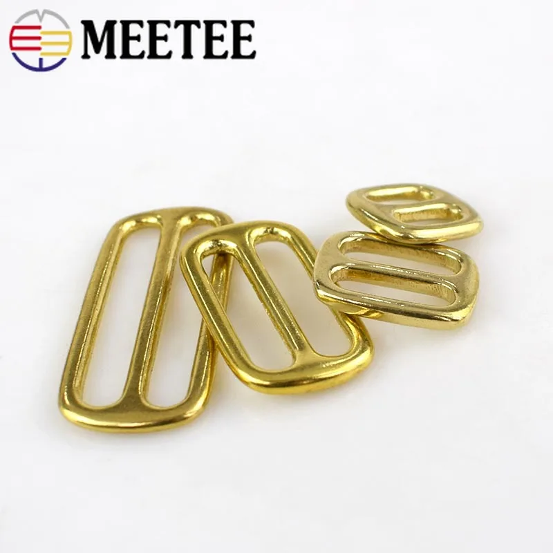 Регулируемая пряжка из твердой латуни для рюкзака аксессуары шитья 2 шт.