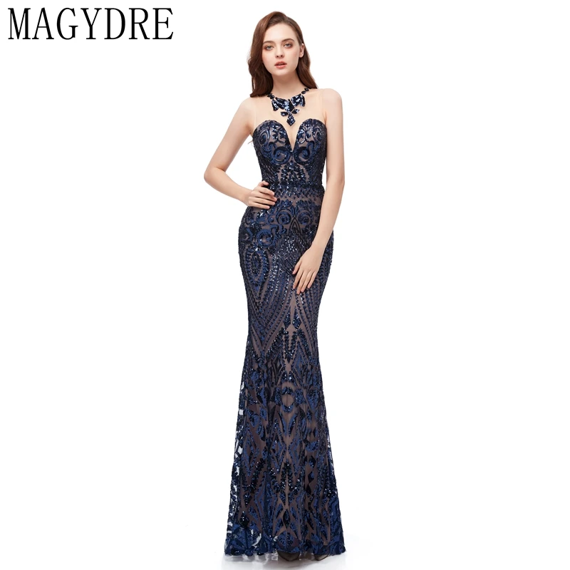 Русалка платье блесток аппликация вечернее длинное с открытой спиной длиной до
