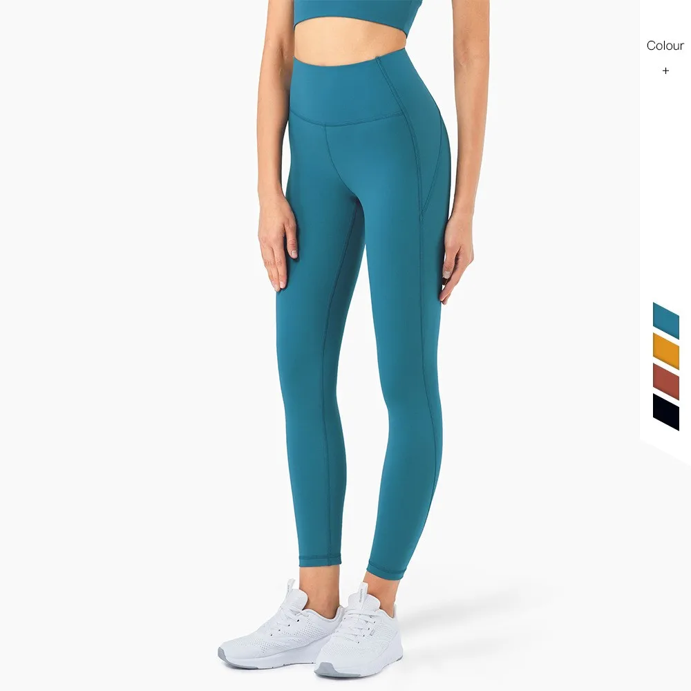 

2021 women fitness running yoga breathable pants workout high waist sportswear pants seamless leggings quick dry training pants