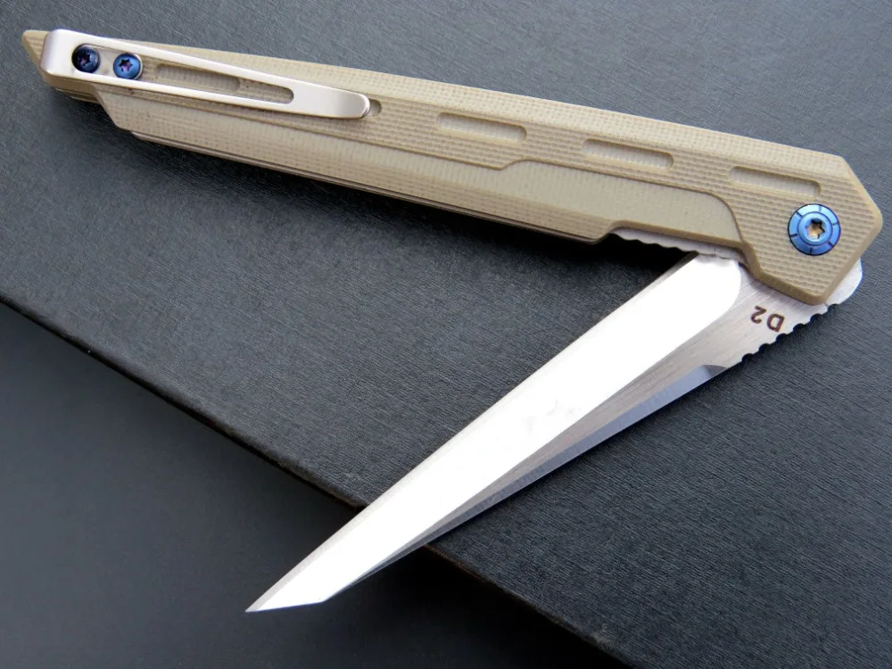 Eafengrow EF917 складной нож Jack нож D2 лезвие G10 Ручка Survivcal Тактический Кемпинг Охота EDC инструмент