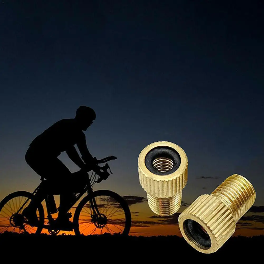 

5Pcs Bicycle Adapter Converts Presta to Schrader Tool Wheel Trachea Accessories Bike Adapter Converter Bicycle M6M6