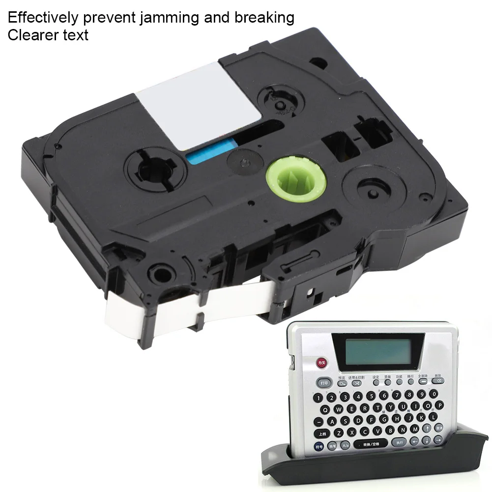 Термопечатная этикетка лента 12 мм ширина 5 м длина устойчивая к выцветанию