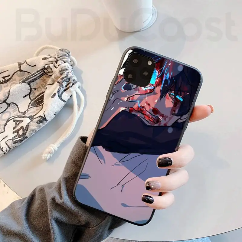 

Anime Blood Blockade Battlefront Phone Case for iPhone 8 7 6 6S Plus X 5S SE 2020 XR 11 12 Pro mini pro XS MAX