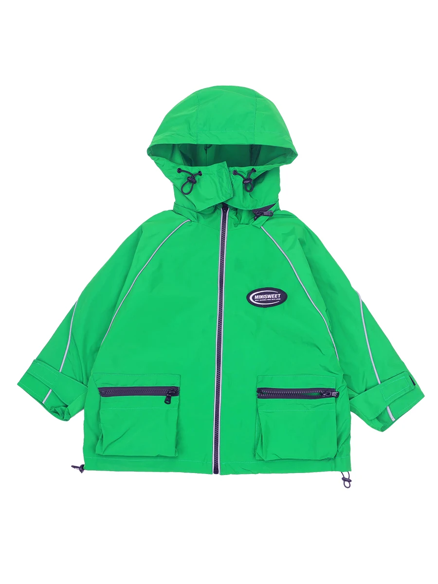 

Boys' Reflective Fashion Brand Coat Spring and Autumn 2020 New Spring Children Korean Style Trendy Tops Clothing Trendy