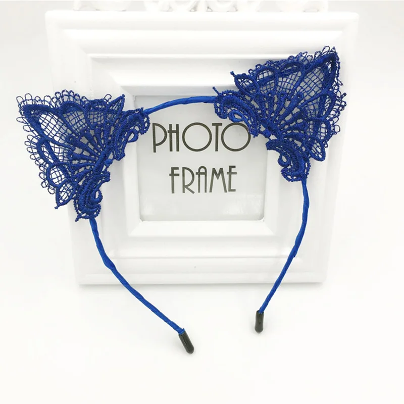 Женская резинка для волос и повязка на голову модная черного цвета шнуровке с