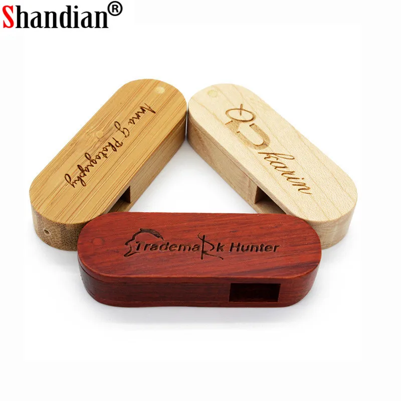 SHANDIAN деревянный флеш накопитель 4 ГБ 16 32 64 ГБ|USB флэш-накопители| |