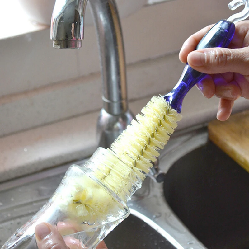 24 см щеточка для чистки Кухня термос чайник Ручка Очиститель чашки бутылка