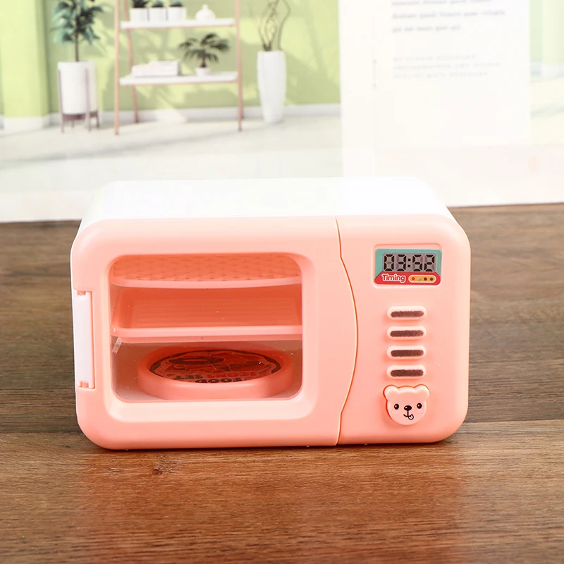 

1/6 миниатюрная кухонная посуда для кукольного домика, кухонная посуда, микроволновая печь для кукольного домика, миниатюрная домашняя кухо...