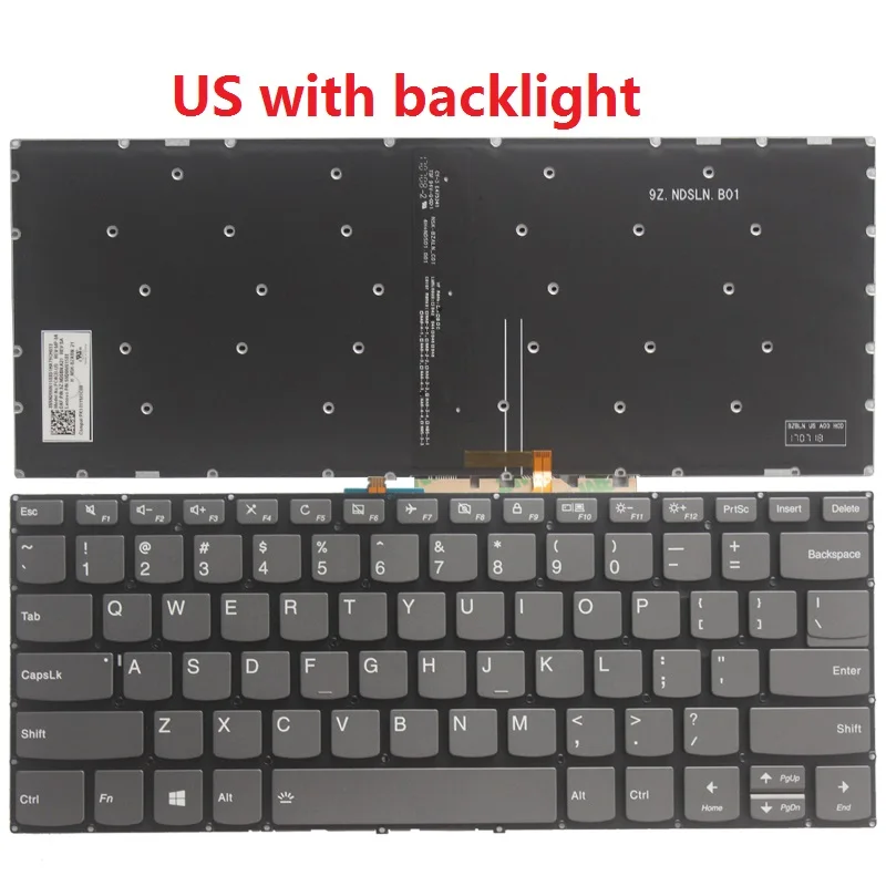 US/UK/Spanish SP laptop keyboard for LENOVO IdeaPad FLEX 5-1470 Flex 5-1570 Yoga 520-14 YOGA 520-14IKB YOGA520-14IKB | Компьютеры и