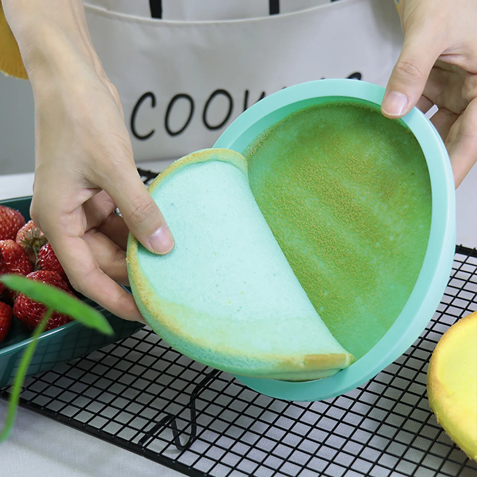 

68'' Rainbow Cake Mold Bread Mould Bakeware Pans Mold Baking Cake Bread Baking Tools