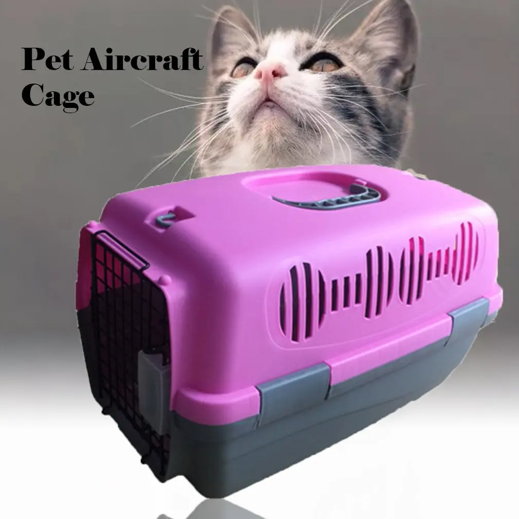 rose Портативный Pet осушитель воздуха коробка Trans Порты и разъёмы партии товара и не быть Порты и разъёмы Портативный собака самолета клетка Портативный воздушная коробка глицирризинат-ПК - Цвет: rose