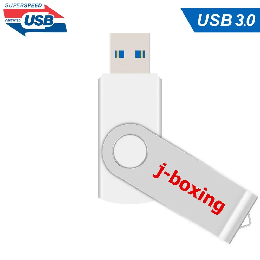 Металлический вращающийся флеш накопитель J boxing 16 ГБ 32 64 ГБ|USB флэш-накопители| |