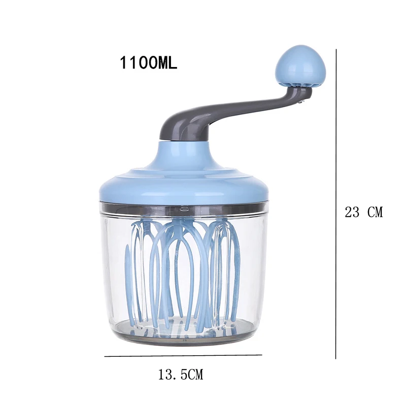 

Hand-cranked Cream Whisk Egg Beater Baking Tools Blender Cream Stiring Foam Mixer Egg Beater Dough Household