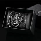 Набор роскошных подарков для мужчин 5 шт.компл., винтажные мужские часы ведущей марки, ручная работа, Вивер, бриллианты для мужа, парня