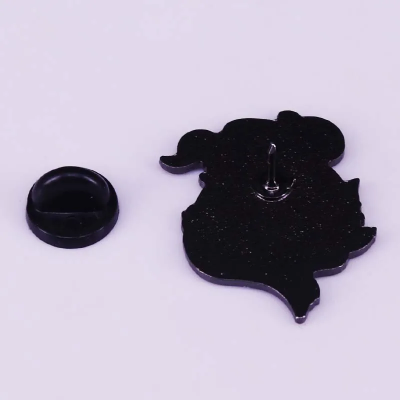 Okami Amaterasu эмалированная булавка белая фотография японская видеоигра значок