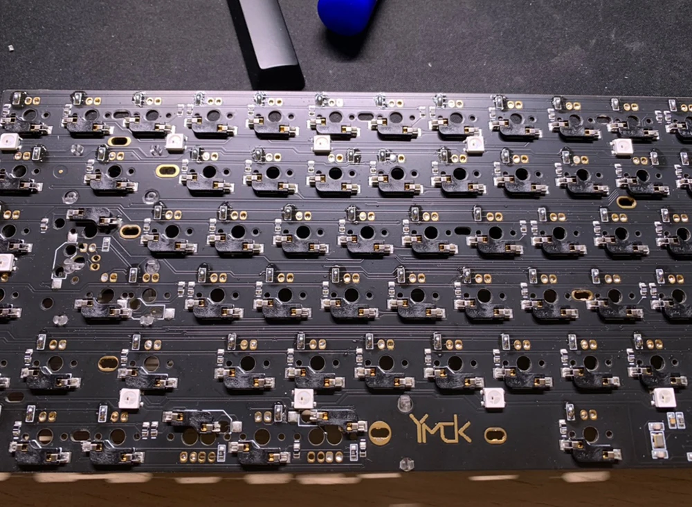 70% раскладка Type-c Горячая замена QMK RGB печатная плата для механической клавиатуры