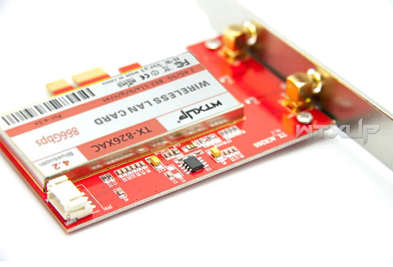 Беспроводная-AC 8265 для Intel MU-MIMO PCIE PCI express 8265NGW 8265AC настольная wifi сетевая карта 867 Мбит/с wifi+ Bluetooth 4,2