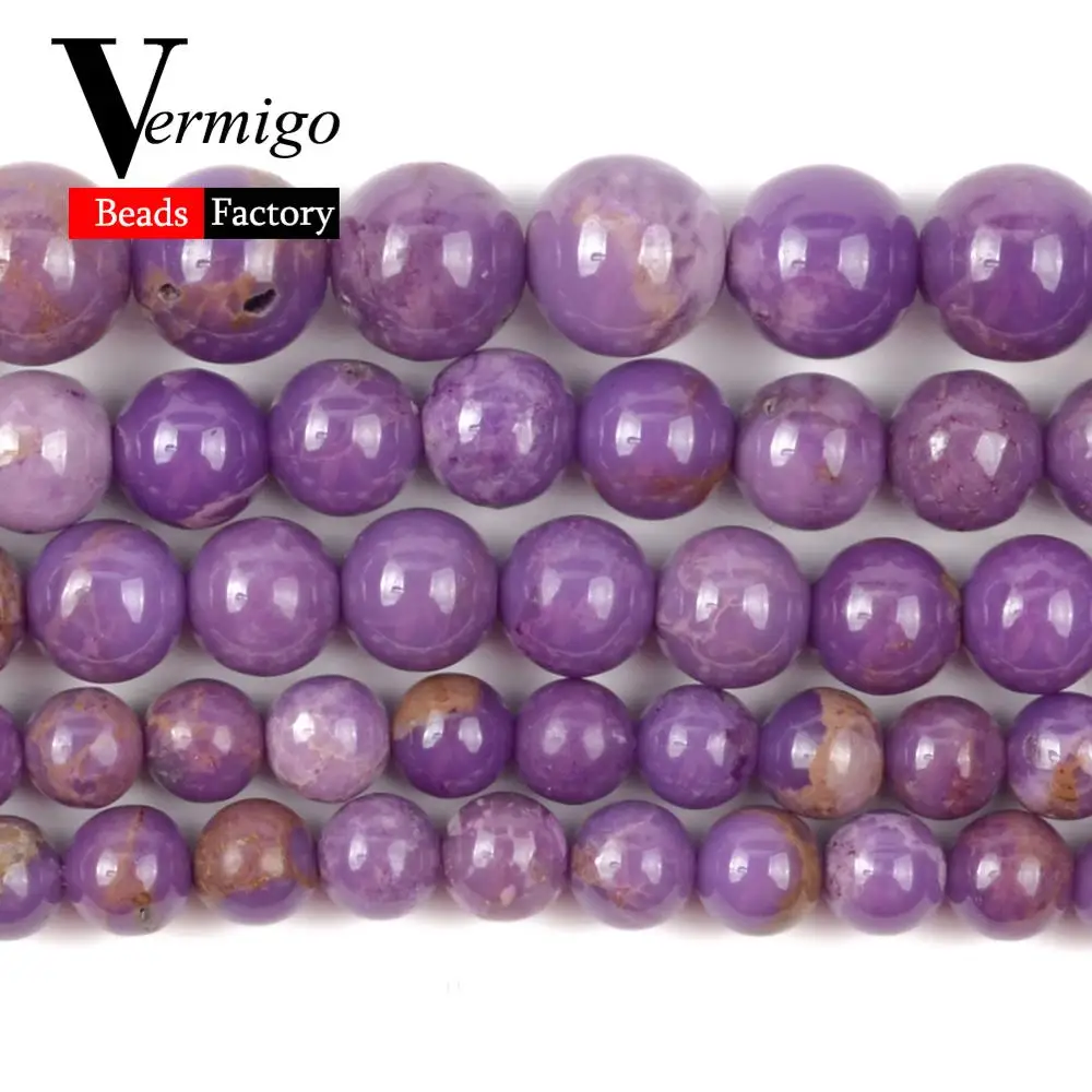 Бусины из натурального камня 6/8/10 мм | Украшения и аксессуары