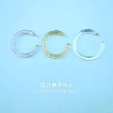 Женские серьги с кристаллами QUMENG 2020 корейские из смолы акриловые