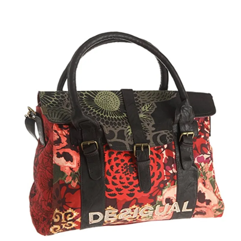 

Explosive Spanish brand Desigual handbags ethnic embroidery shoulder bag ladies portable messenger bag