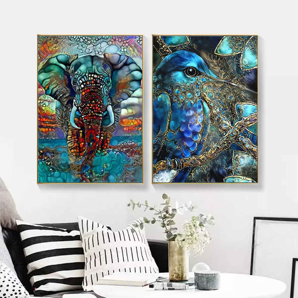 5D полноразмерная алмазная живопись сделай сам цветной мультяшный рисунок