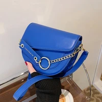 small crossbody messenger bags saddle bags for women 2022 fashion pu leather luxury brand shoulder bag female handbags clutch
