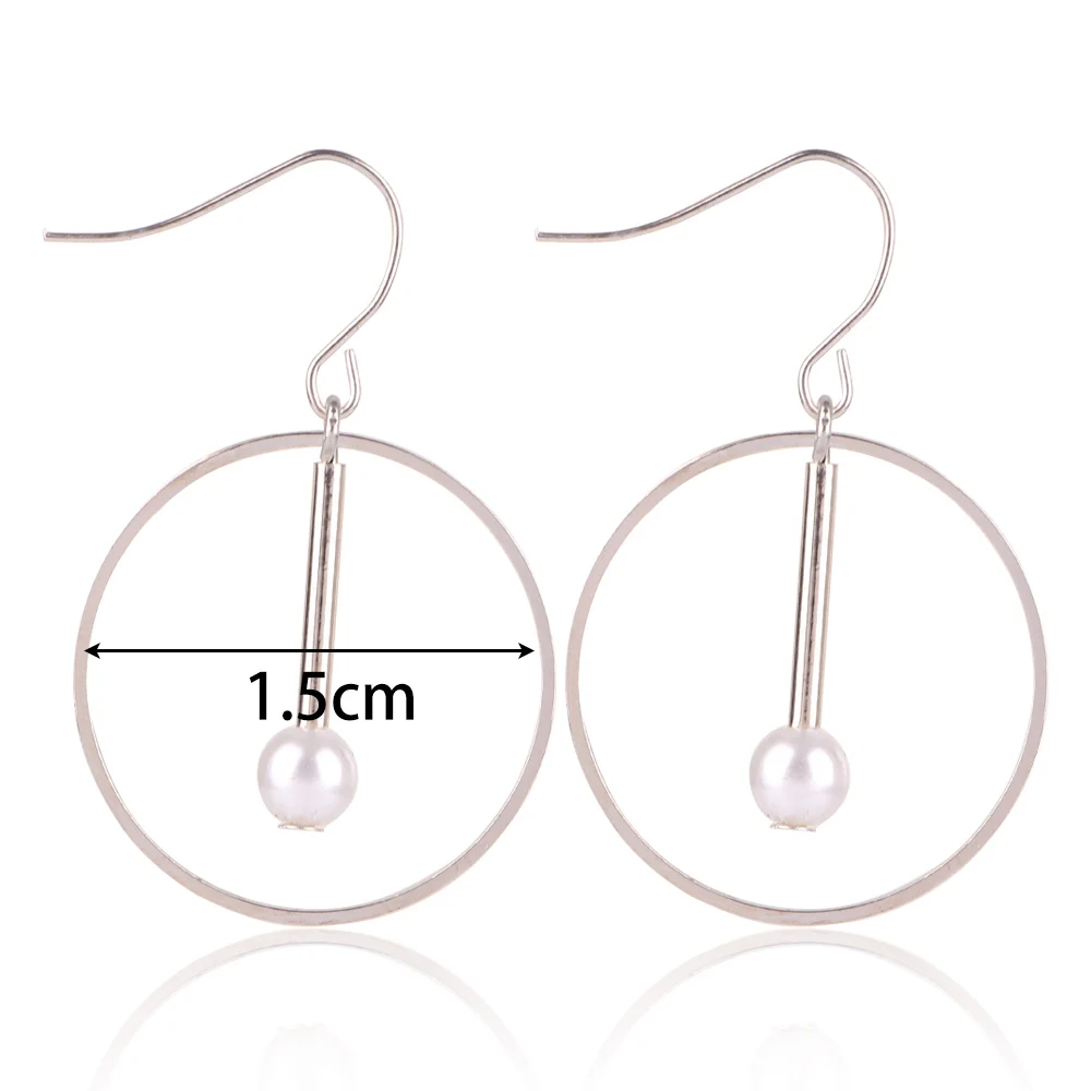 Корейские минималистичные шикарные стильные серьги металлические изогнутые