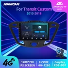 Автомагнитола 2DIN Android 2013 для Ford Transit Custom 2018-, GPS-навигация, автомобильный радиоприемник, стереоприемник, Автомобильный приемник, без DVD