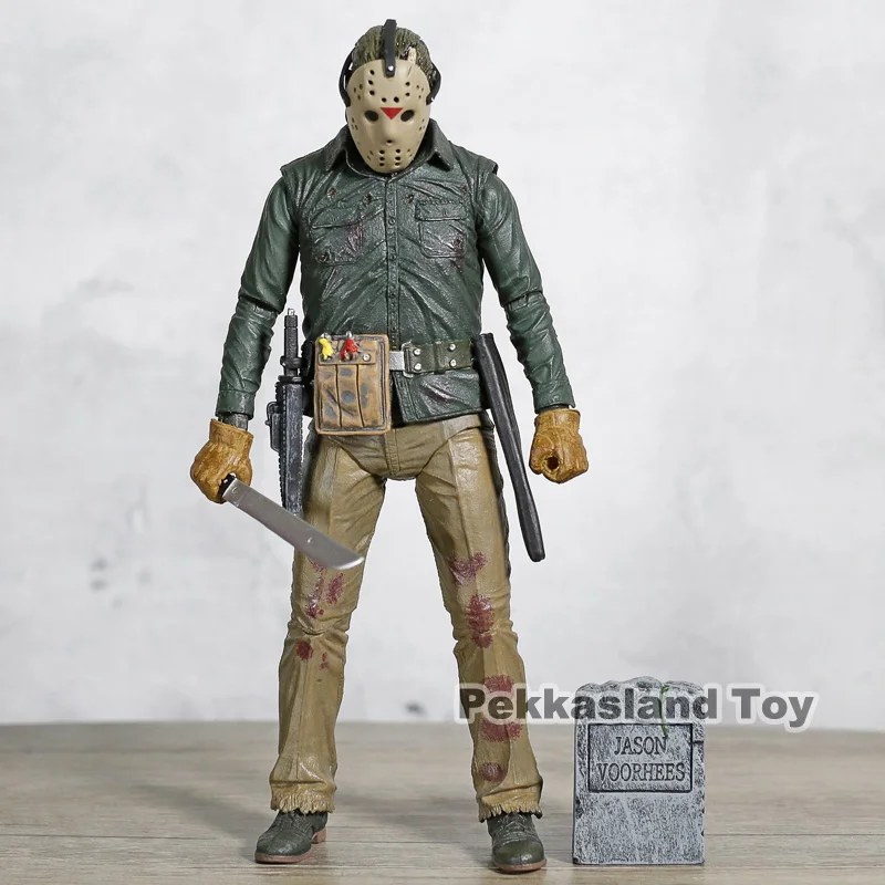 NECA Джейсон вурхи 7 дюймов ПВХ экшн фигурка Коллекционная модель игрушки|Игровые