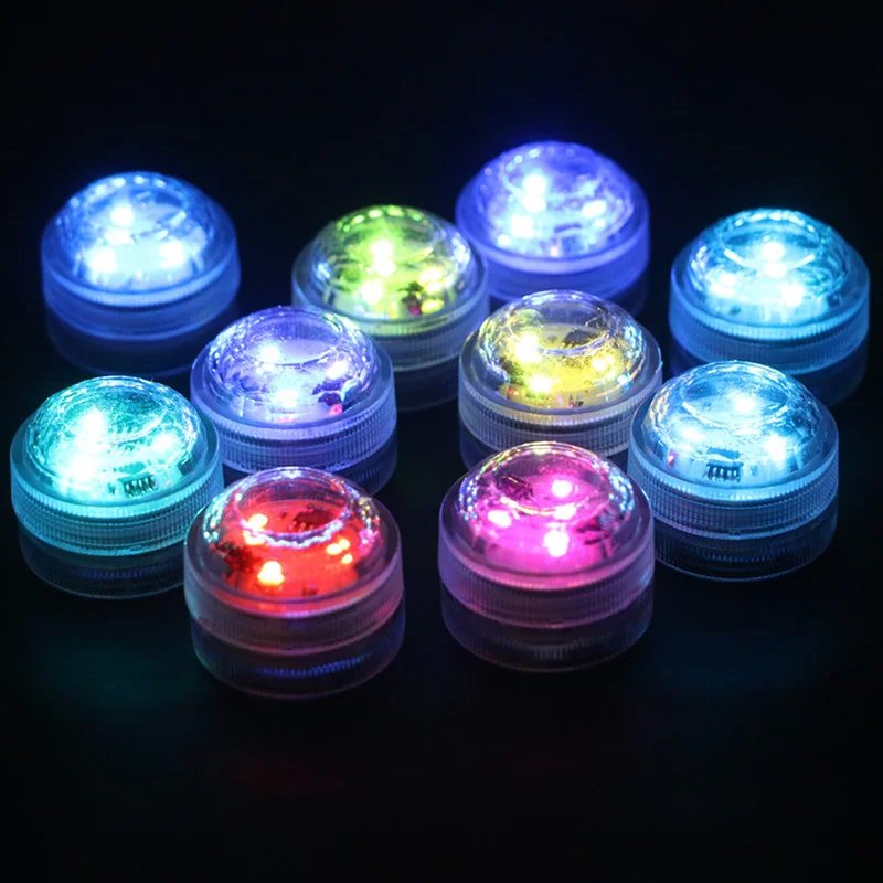

3pcs/5pcs LED Diving Light Under Water Led Light LEDs for The Pool Aquarium Decoration Lights Pool Lighting Water Proof Led
