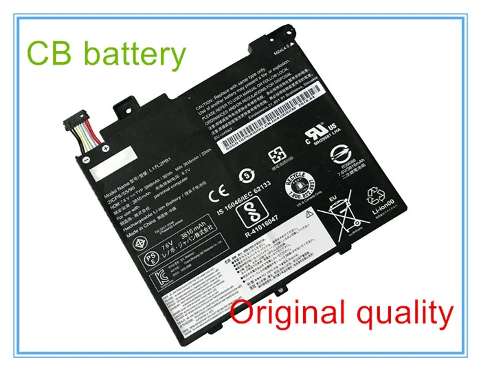 Оригинальное качество для ноутбука 29Wh L17L2PB1 L17L2PB4 L17M2PB1 L17C2PB1 V330 14IKB|Аккумуляторы