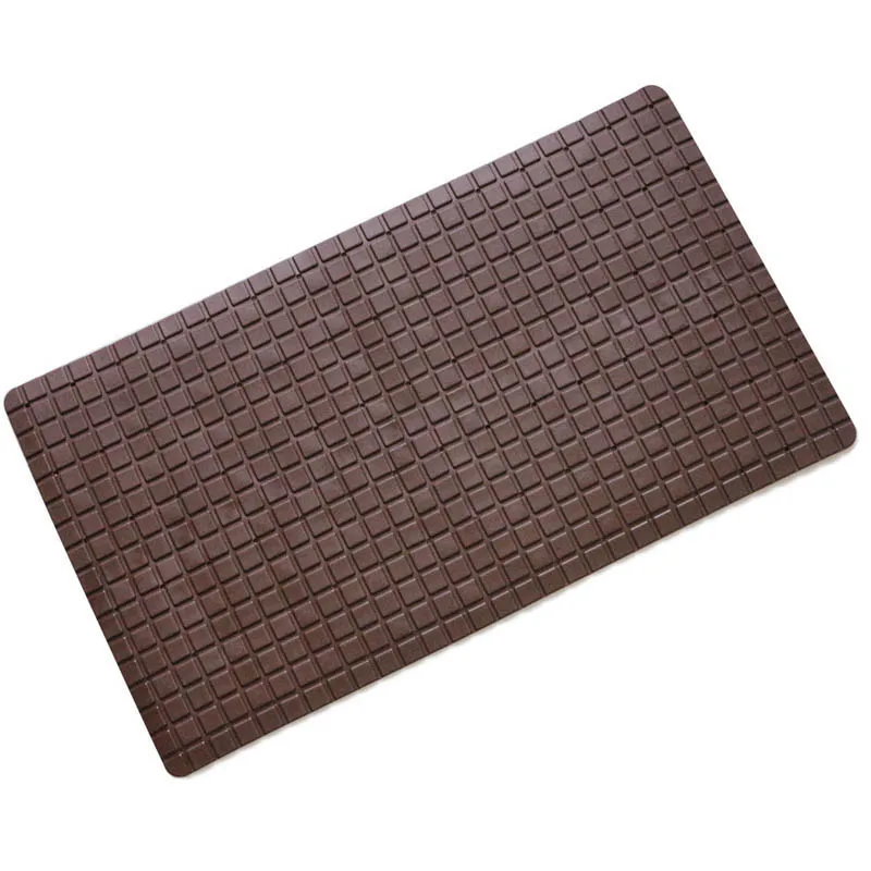 Противоскользящий коврик для ванной напольный из ПВХ душа клетчатые коврики