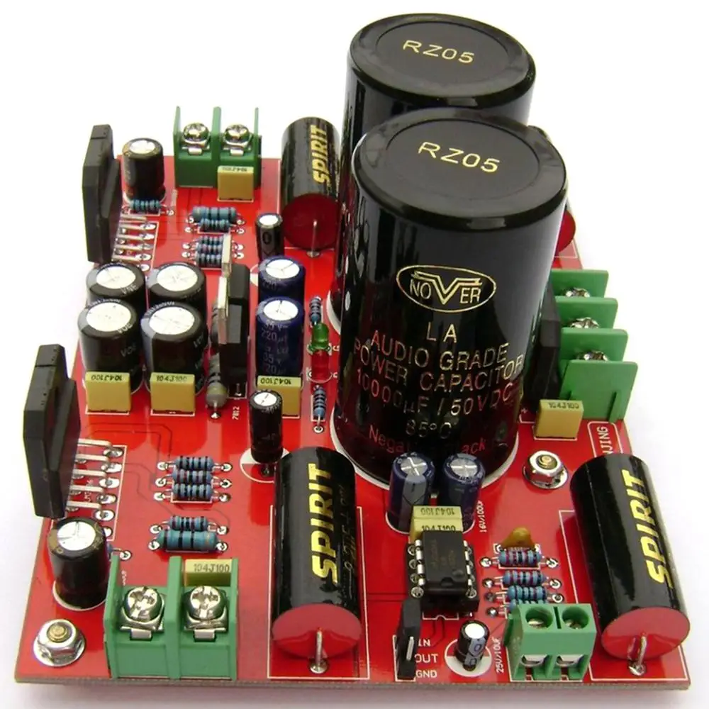 LM3886 + LM833 2 × 68 Вт канала Предварительный усилитель задний этап комбинированный