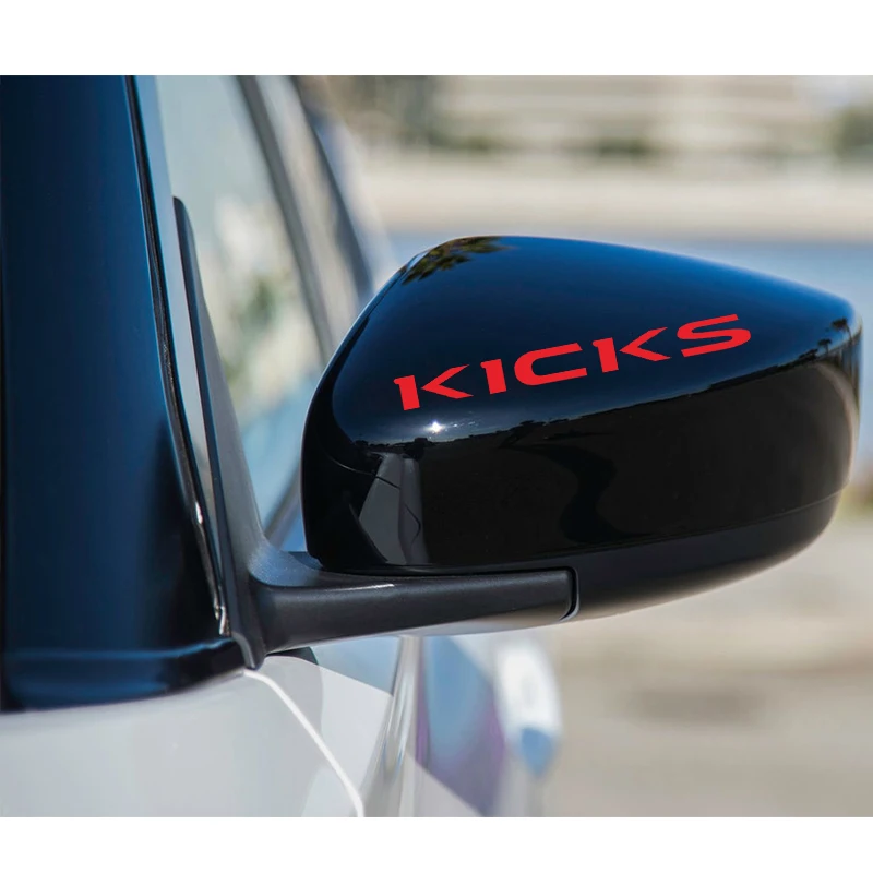 

Автомобильная наклейка s для Nissan Kicks, для окна автомобиля, бампера, двери, заднего зеркала, Виниловая наклейка, внешние аксессуары