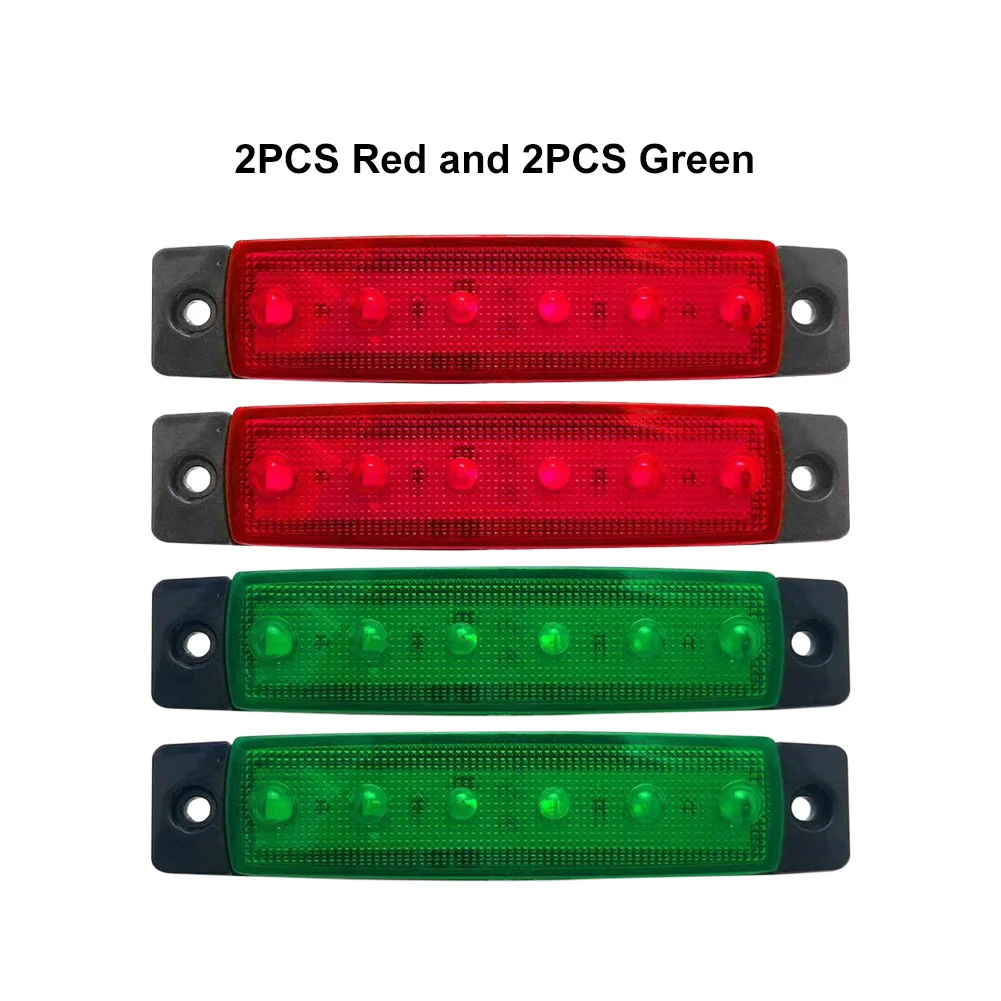 

4x LED Marine Boat Light Light Navigation Lights Waterproof Yacht Sailboat Boat Signal Lamp Green Red Stern Port Side Bow Light