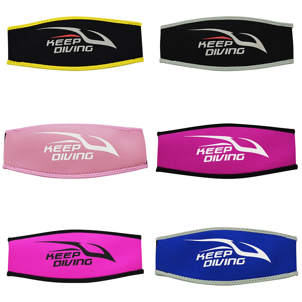 

KEEP DIVING Diving Head Strap Cover Neoprene Added Comfort Protect Long Hair Band Underwater Snorkeling Equipment
