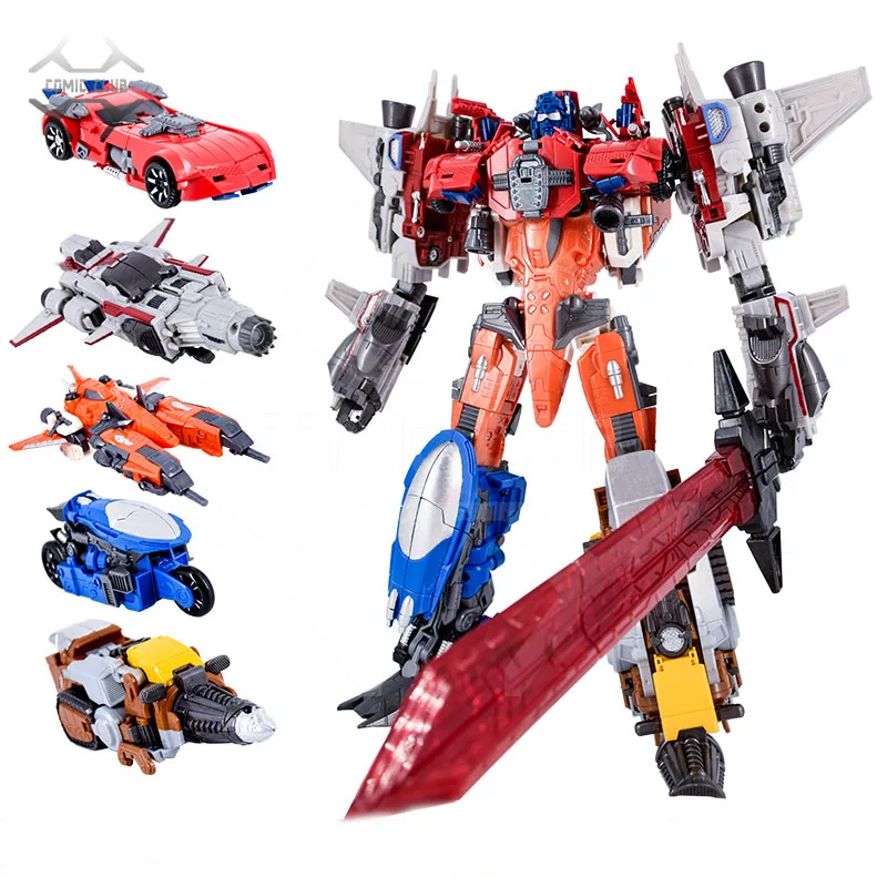 COMIC CLUB weijiang Transformation 5 в 1 Warbotron Computron игрушка робот|Игровые фигурки и трансформеры| |