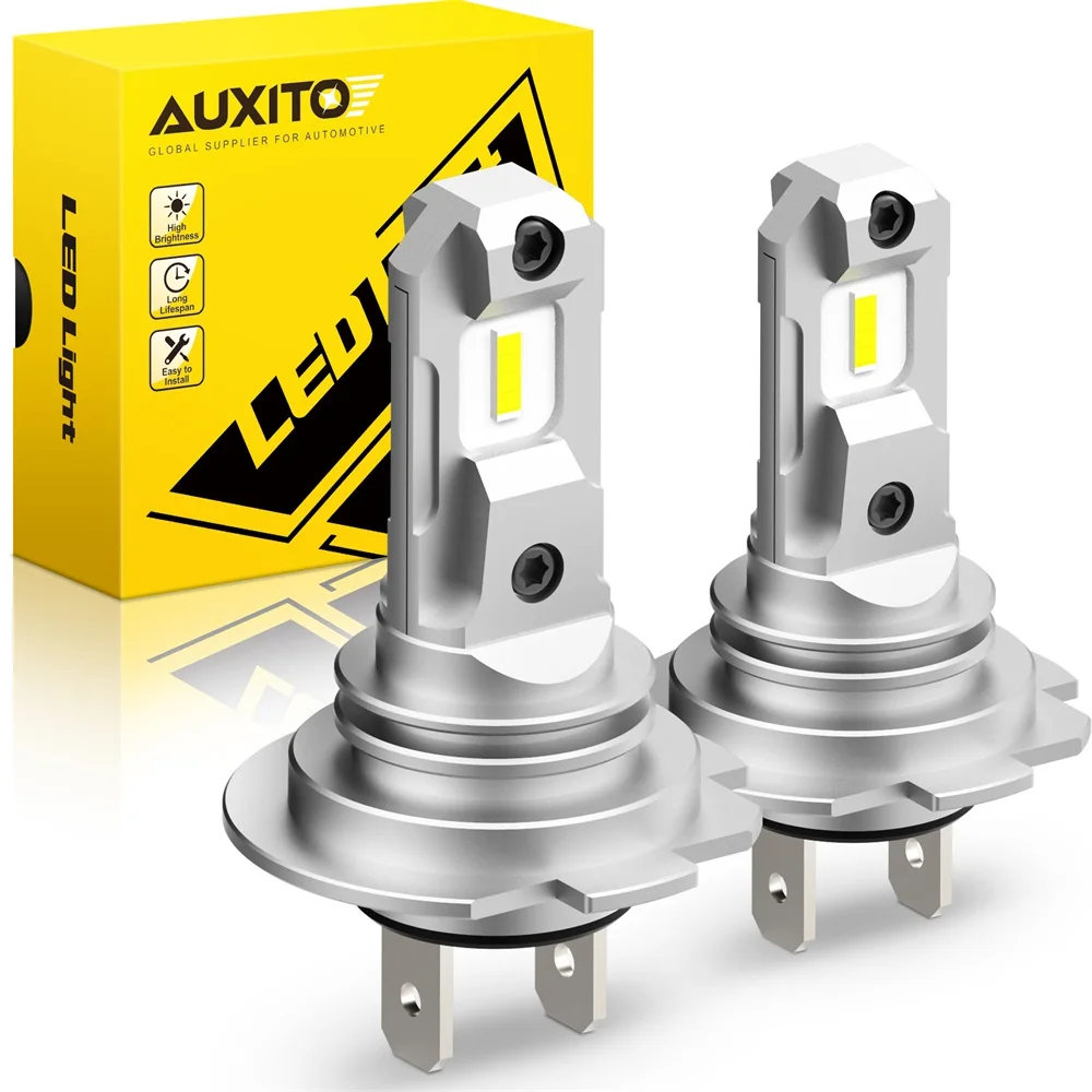

AUXITO 2x 12000LM H7 Led Ultra Bright Car Headlight Bulb 360° Illumination LED H7 CSP Auto Head light For Kia Rio Sportage Cerat