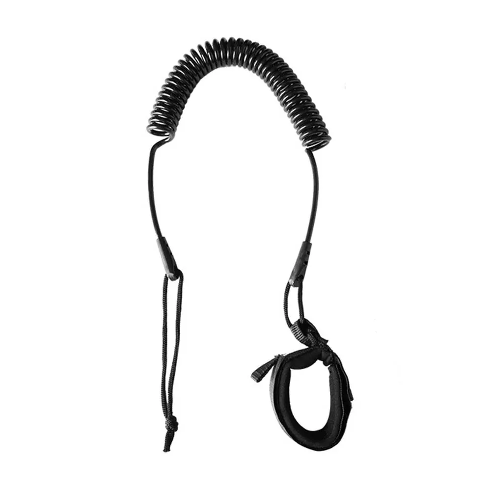 

Регулируемый эластичный поводок для доски для серфинга, спиральный поводок на лодыжку, веревка для ног, весло, доска для серфинга, аксессуар...