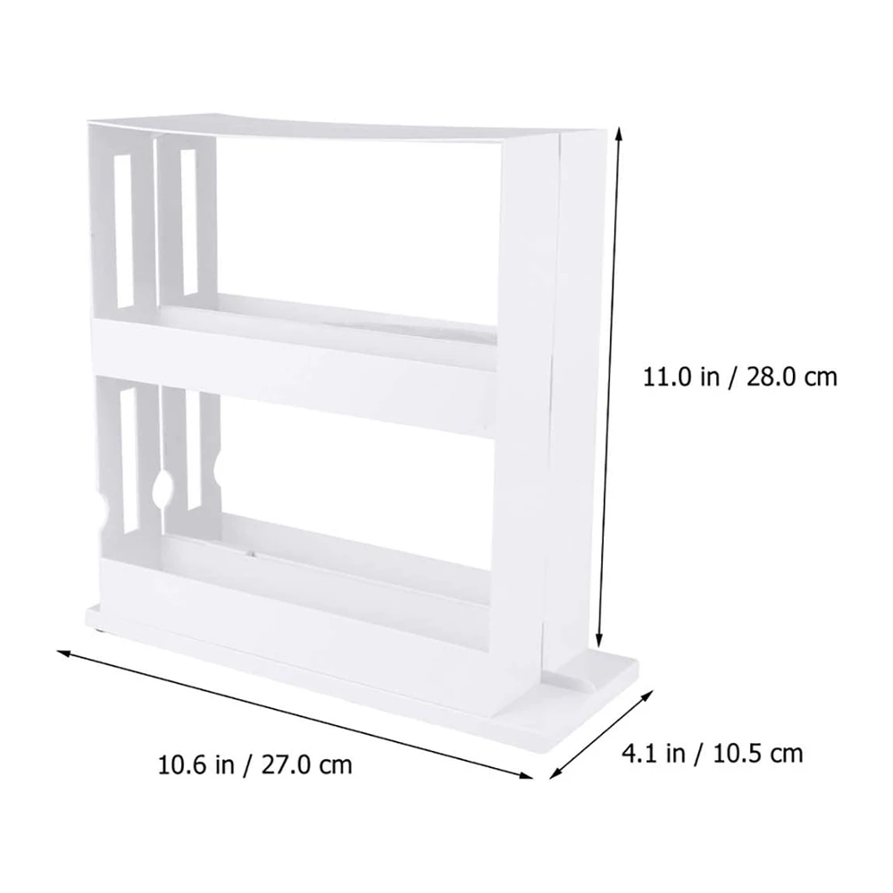 

Kitchen Storage Organizer Kitchen Accessories Double Layer Multi-function Storage Rack Seasoning Spice Jar Holder Home supplies