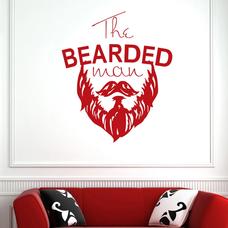 Парикмахерская наклейка на хлеб Виниловая стену украшение для окон стрижка