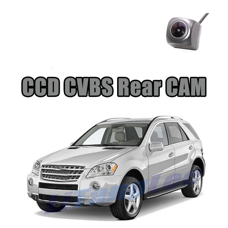 

Автомобильная камера заднего вида CCD CVBS для Mercedes Benz M ML W164, камера заднего вида с ночным видением, водонепроницаемая резервная камера для пар...