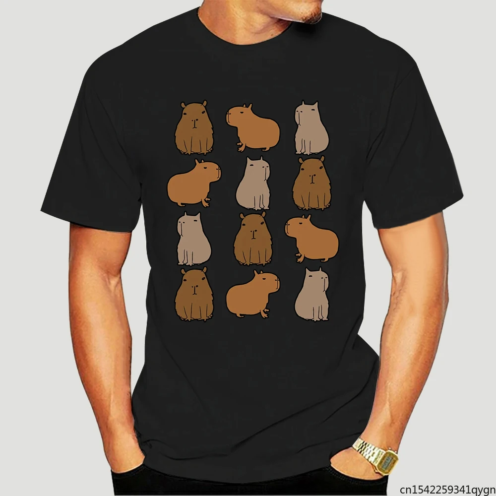 

Streetwear Capybara ManT Shirt